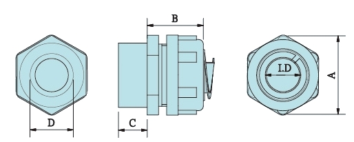 Female Thread liquid-tight flexible conduit fittings